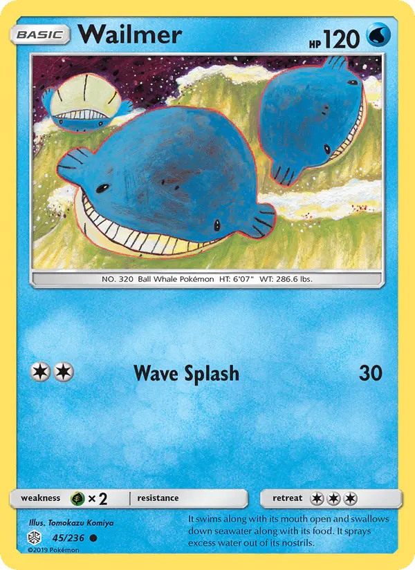Carta Wailmer 45/236 de Cosmic Eclipse