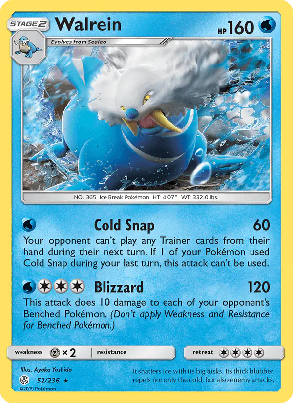 Carta Walrein 52/236 de Cosmic Eclipse