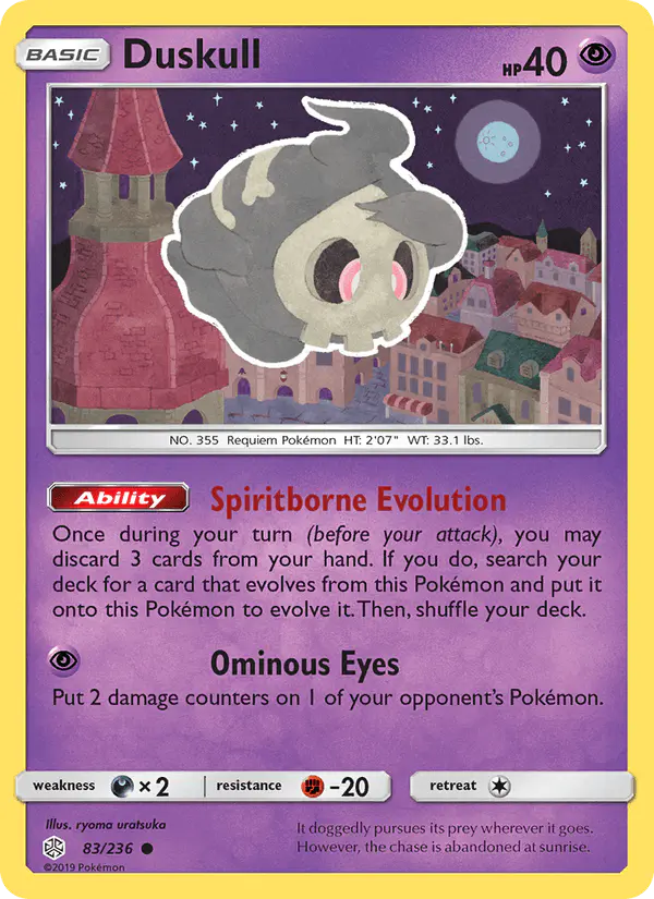 Carta Duskull 83/236 de Cosmic Eclipse