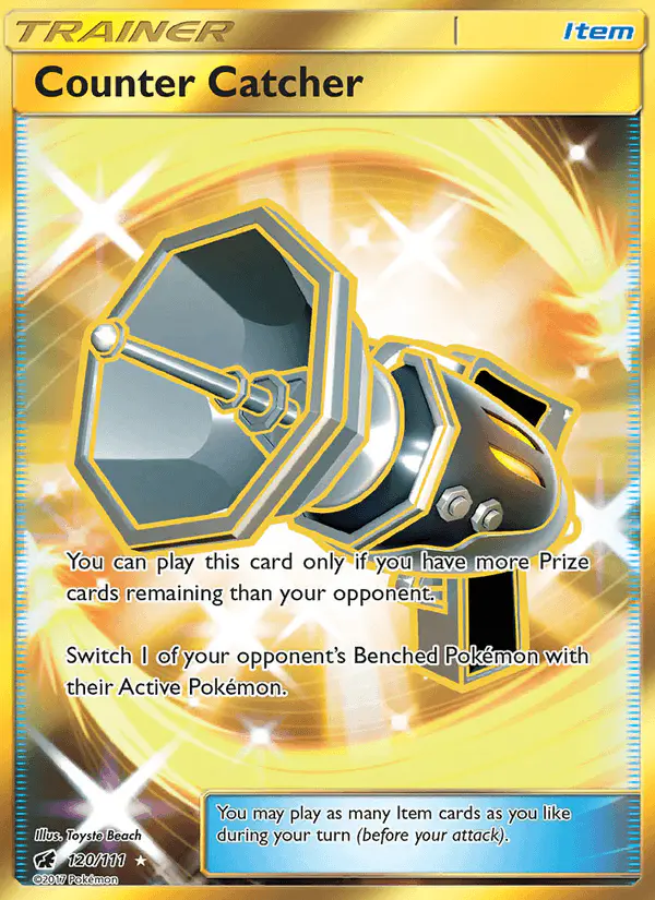 Carta Counter Catcher 120/111 de Crimson Invasion