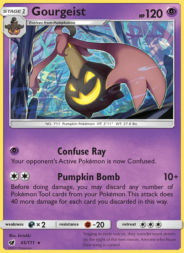 Carta Gourgeist 45/111 de Crimson Invasion