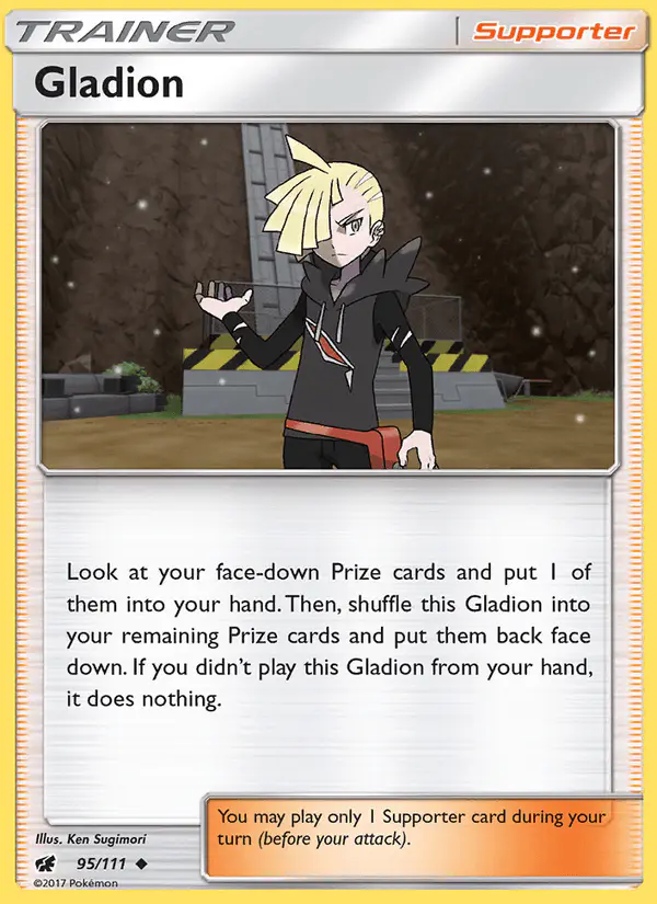 Carta Gladion 95/111 de Crimson Invasion