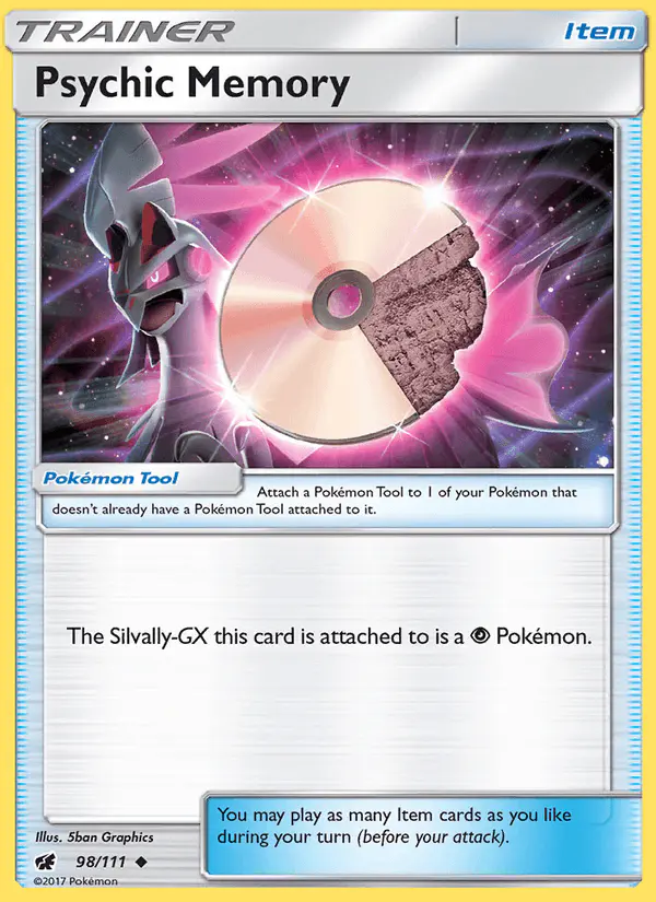 Carta Psychic Memory 98/111 de Crimson Invasion