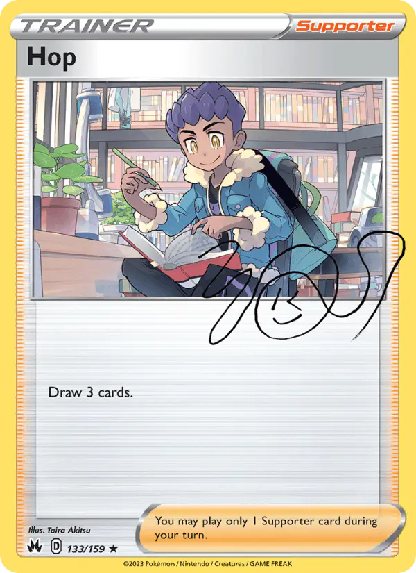 Carta Hop 133/159 de Crown Zenith