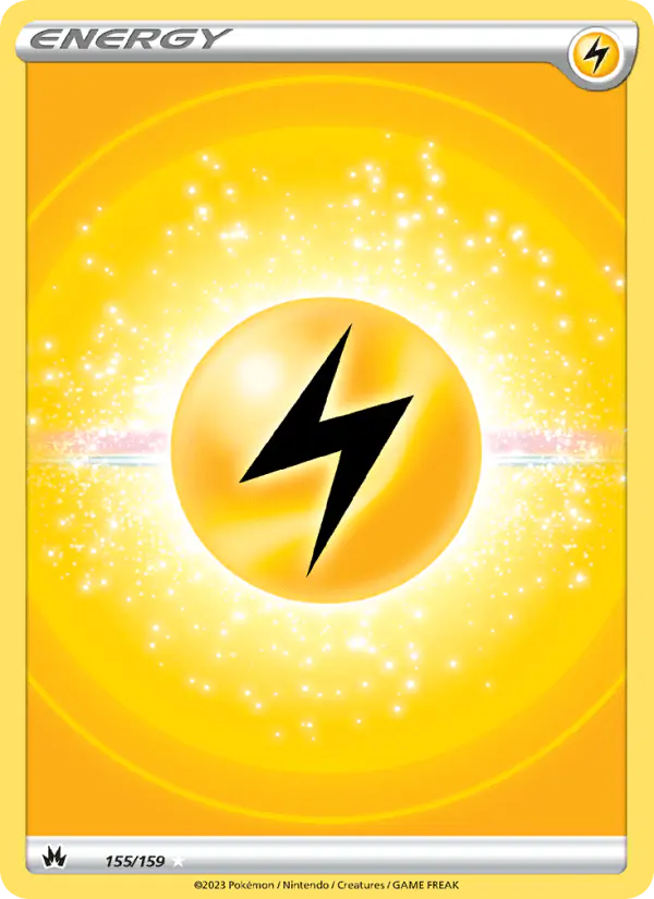 Carta Lightning Energy 155/159 de Crown Zenith