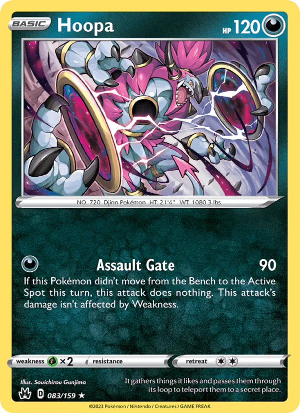 Carta Hoopa 083/159 de Crown Zenith