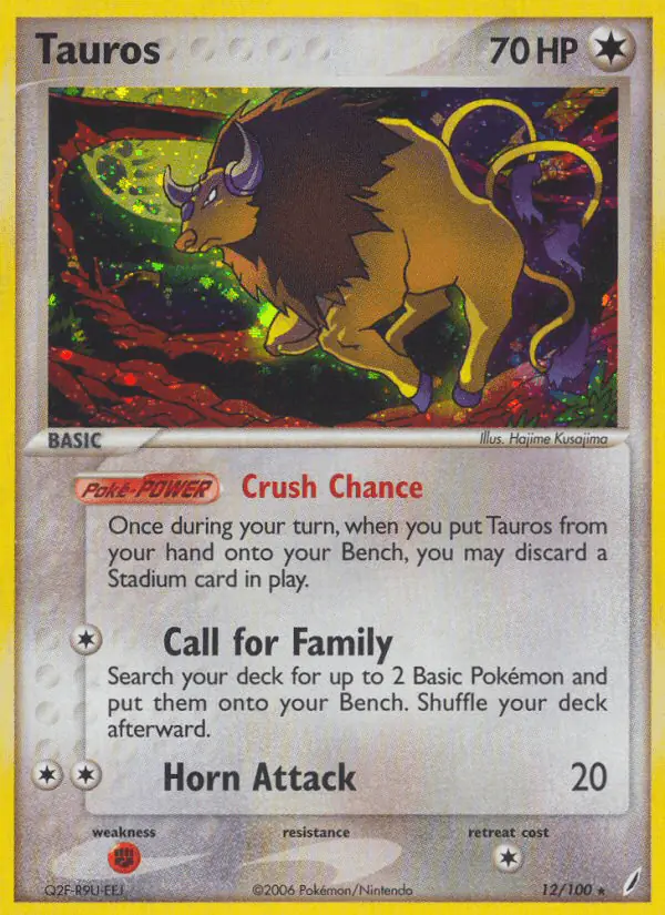 Carta Tauros 12/100 de Crystal Guardians