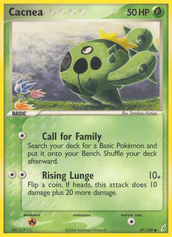 Carta Cacnea 47/100 de Crystal Guardians