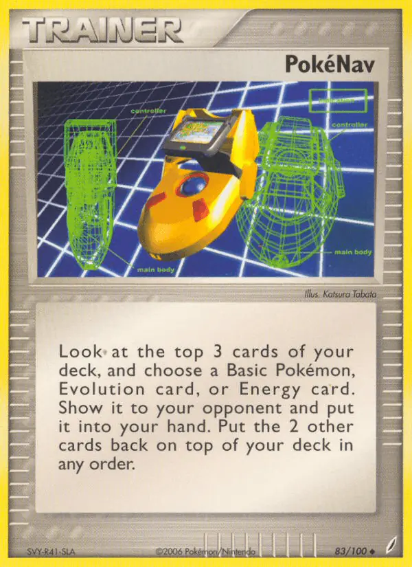 Carta PokéNav 83/100 de Crystal Guardians