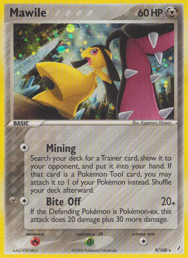 Carta Mawile 9/100 de Crystal Guardians
