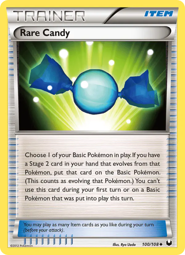 Carta Rare Candy 100/108 de Dark Explorers