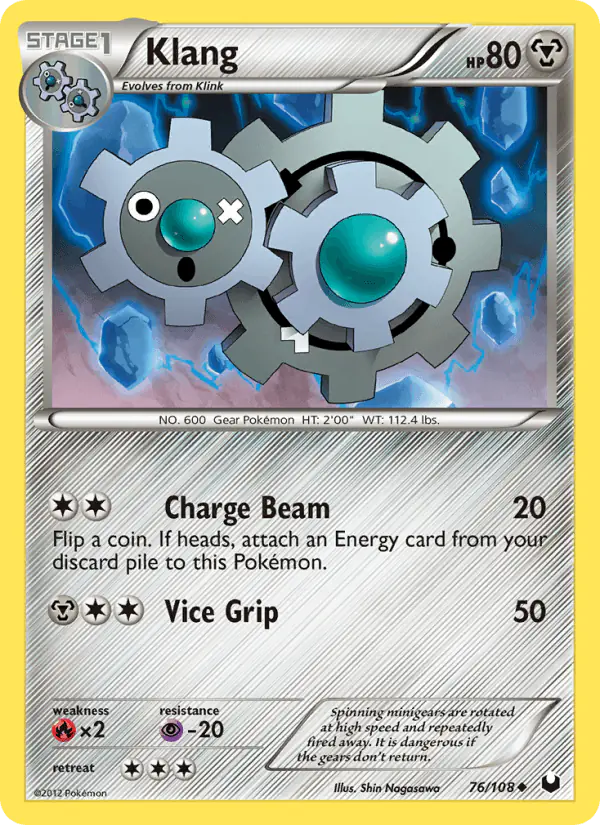 Carta Klang 76/108 de Dark Explorers