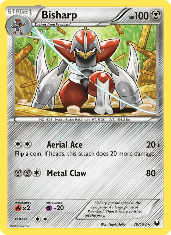 Carta Bisharp 79/108 de Dark Explorers