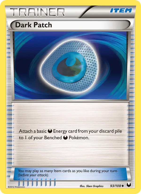 Carta Dark Patch 93/108 de Dark Explorers