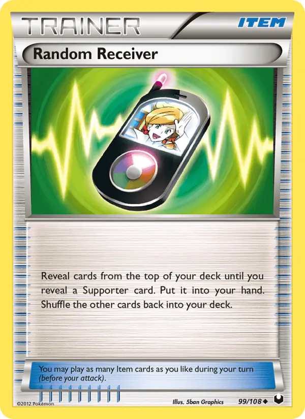 Carta Random Receiver 99/108 de Dark Explorers