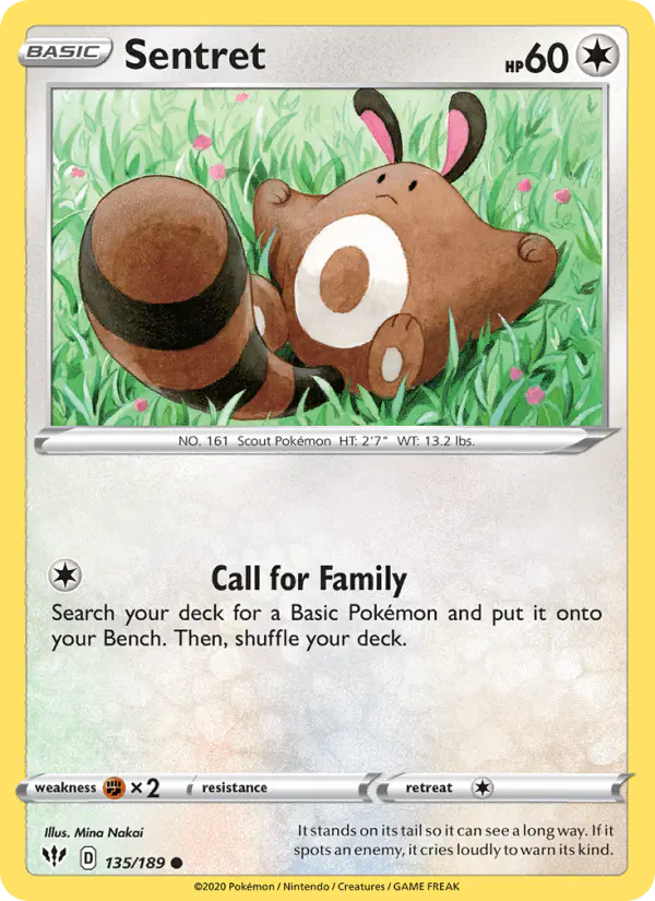 Carta Sentret 135/189 de Darkness Ablaze