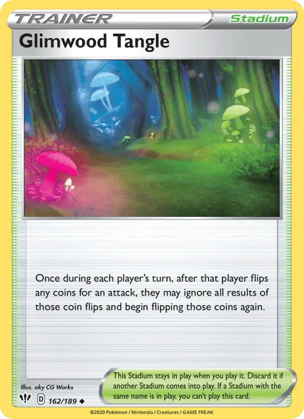 Carta Glimwood Tangle 162/189 de Darkness Ablaze