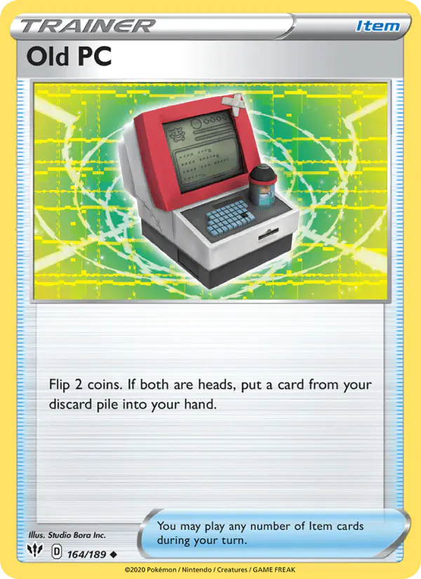 Carta Old PC 164/189 de Darkness Ablaze