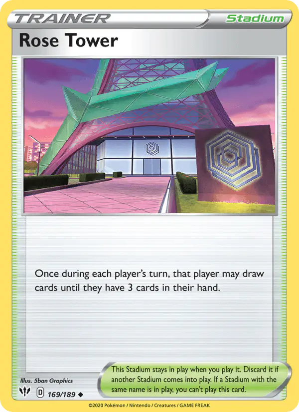 Carta Rose Tower 169/189 de Darkness Ablaze
