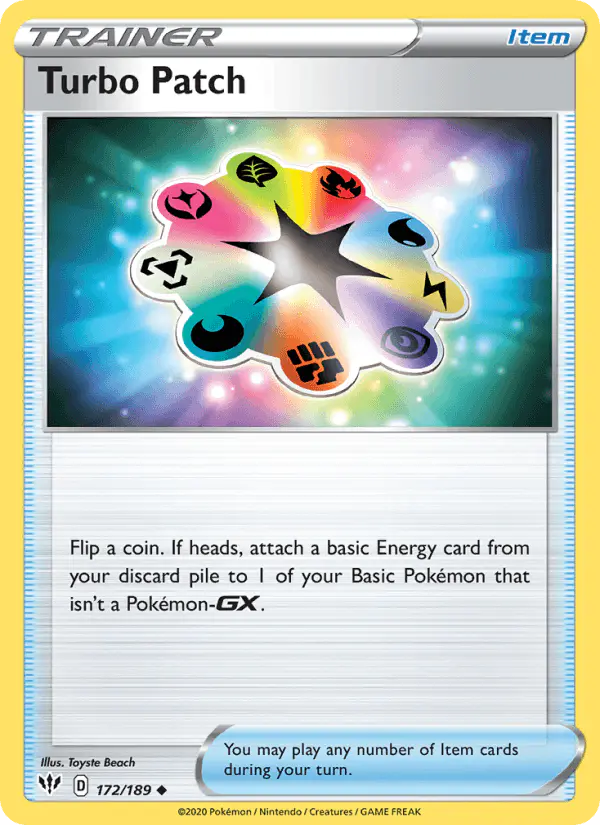 Carta Turbo Patch 172/189 de Darkness Ablaze