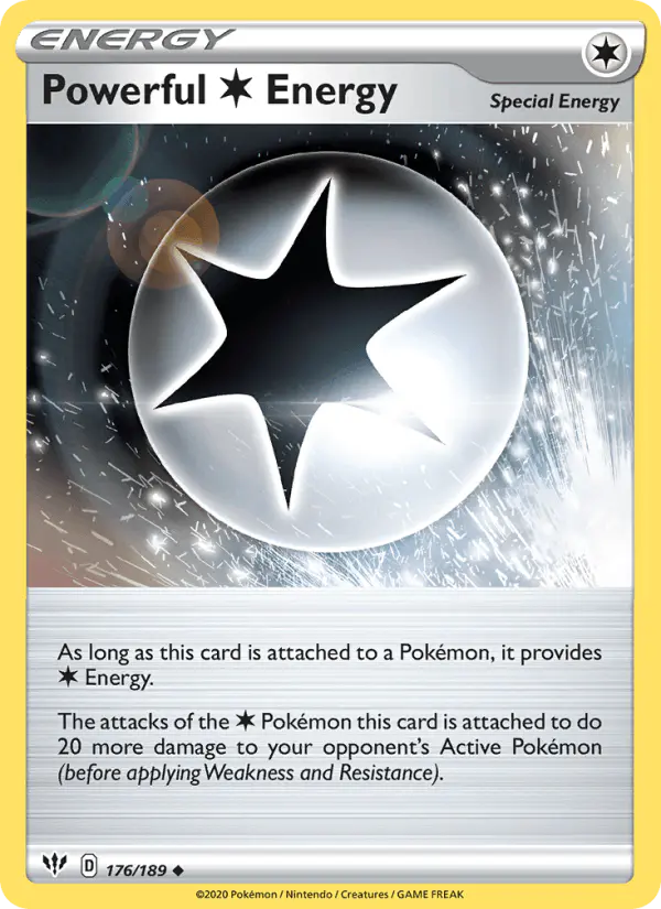 Carta Powerful Colorless Energy 176/189 de Darkness Ablaze