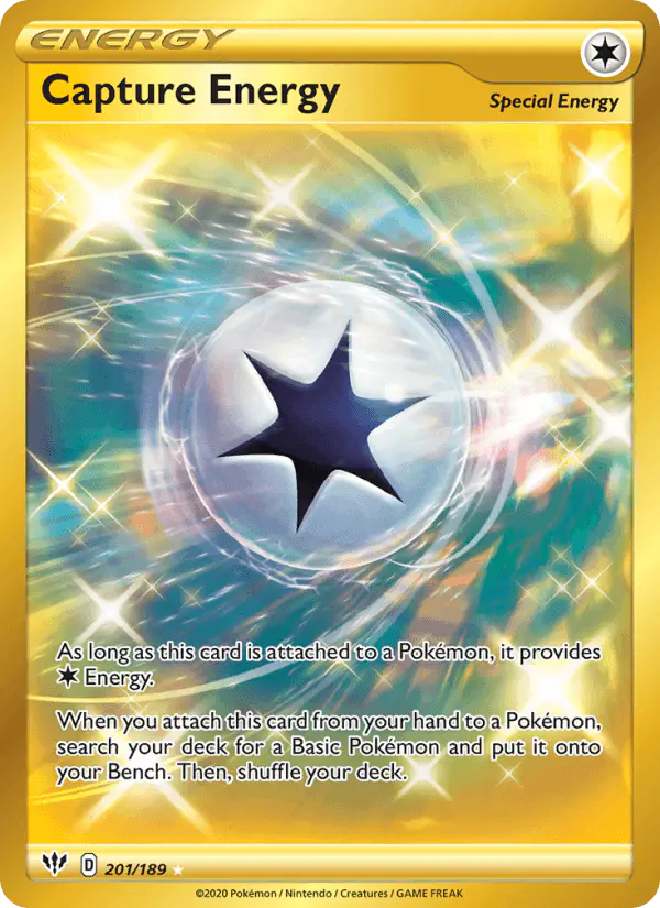 Carta Capture Energy 201/189 de Darkness Ablaze