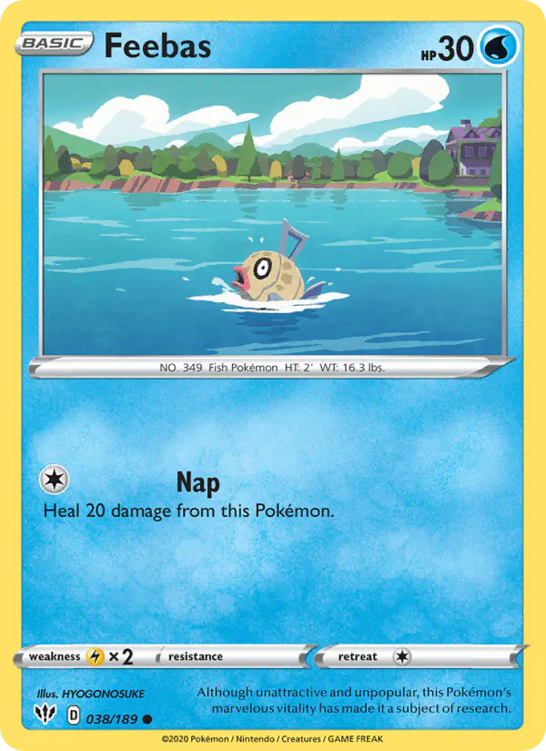 Carta Feebas 038/189 de Darkness Ablaze