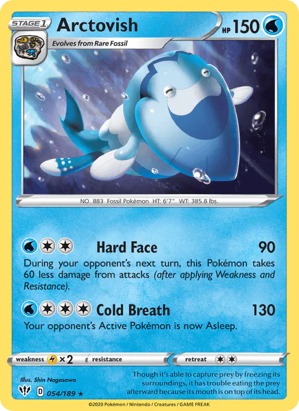 Carta Arctovish 054/189 de Darkness Ablaze