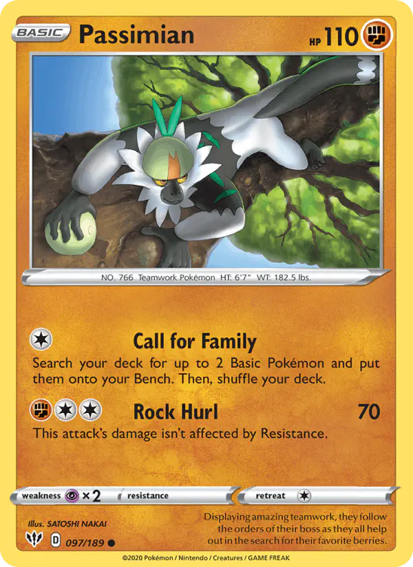 Carta Passimian 097/189 de Darkness Ablaze
