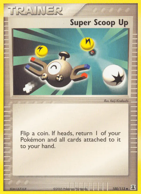 Carta Super Scoop Up 100/113 de Delta Species