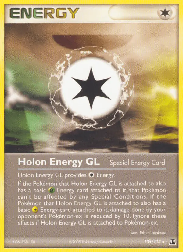 Carta Holon Energy GL 105/113 de Delta Species