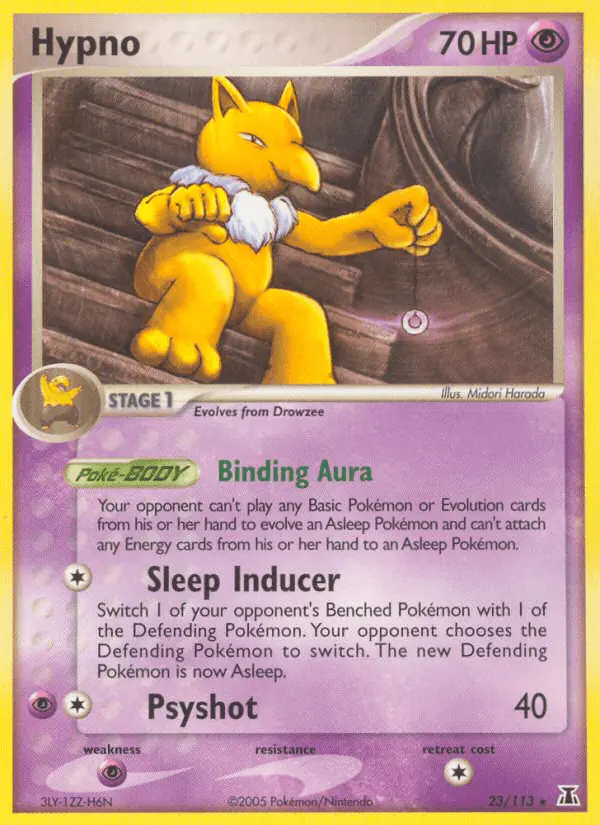 Carta Hypno 23/113 de Delta Species