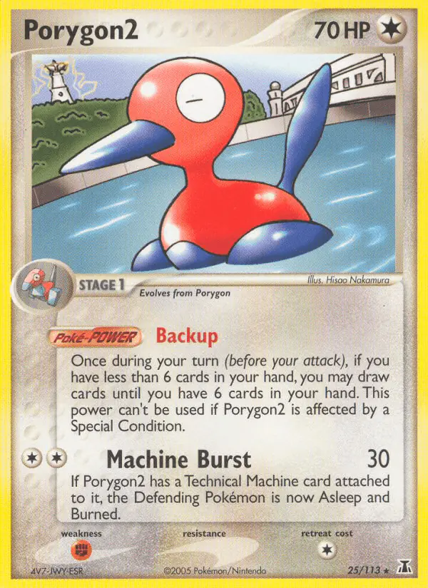 Carta Porygon2 25/113 de Delta Species
