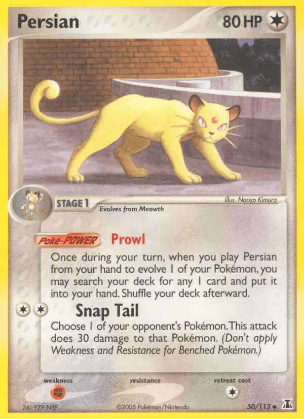 Carta Persian 50/113 de Delta Species
