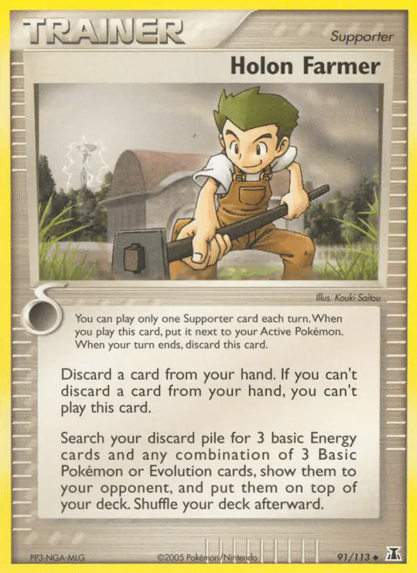 Carta Holon Farmer 91/113 de Delta Species