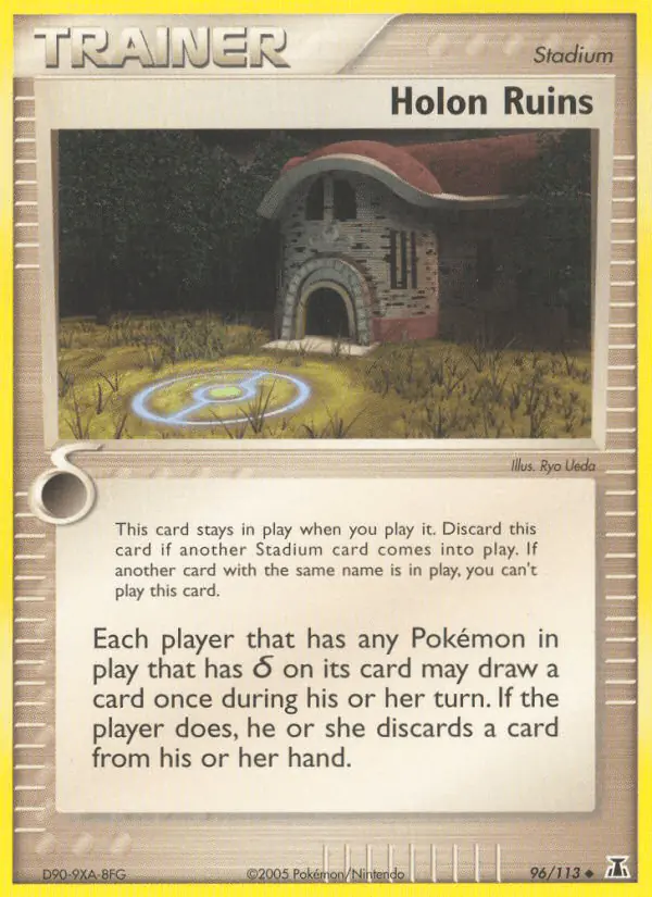 Carta Holon Ruins 96/113 de Delta Species