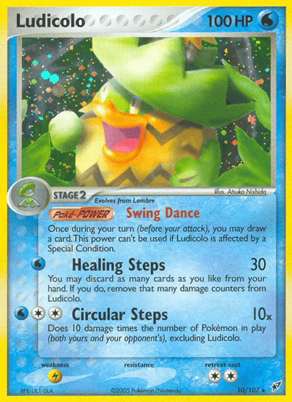 Carta Ludicolo 10/107 de Deoxys