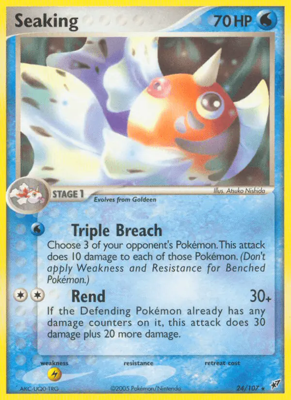 Carta Seaking 24/107 de Deoxys