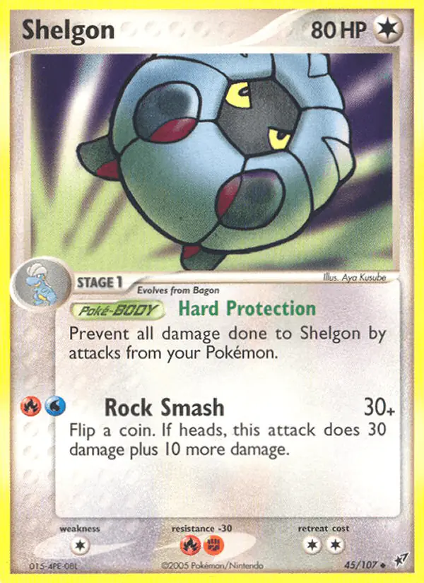Carta Shelgon 45/107 de Deoxys