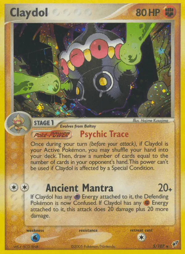 Carta Claydol 5/107 de Deoxys