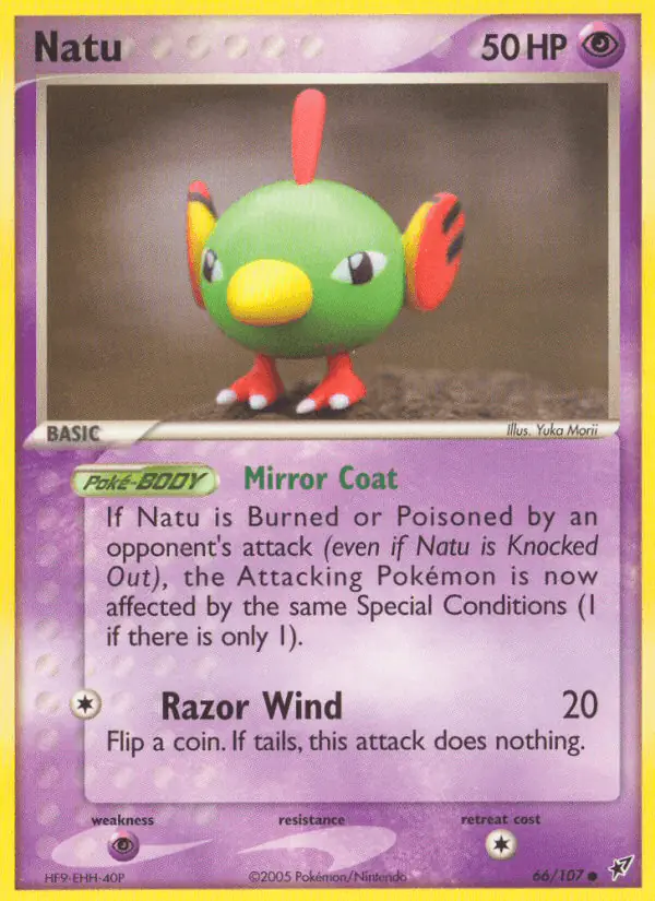 Carta Natu 66/107 de Deoxys