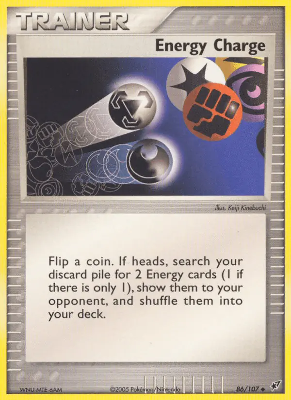 Carta Energy Charge 86/107 de Deoxys