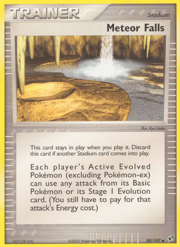 Carta Meteor Falls 89/107 de Deoxys