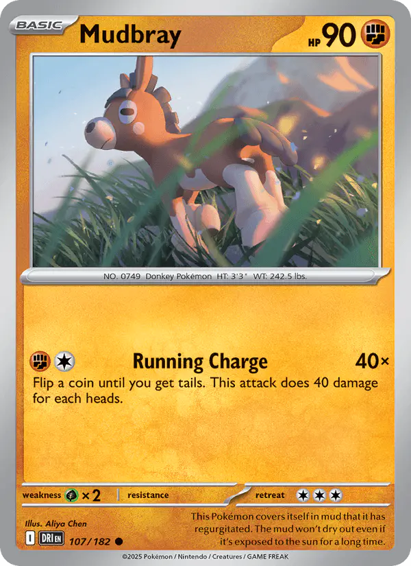 Carta Mudbray 107/182 de Destined Rivals