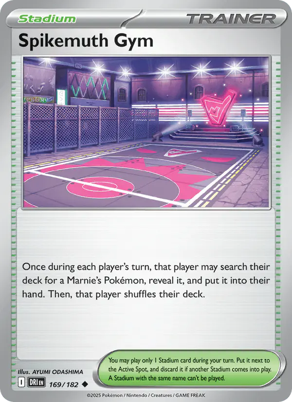 Carta Spikemuth Gym 169/182 de Destined Rivals