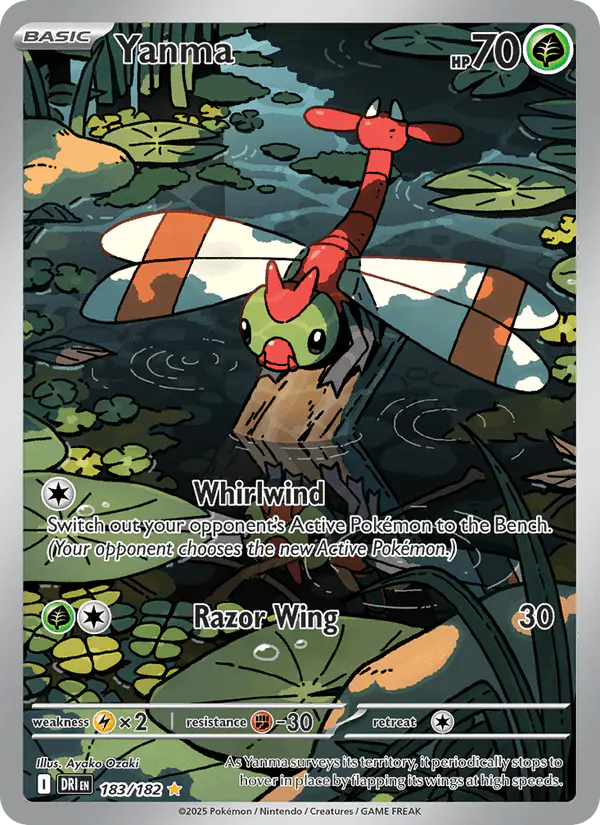 Carta Yanma 183/182 de Destined Rivals