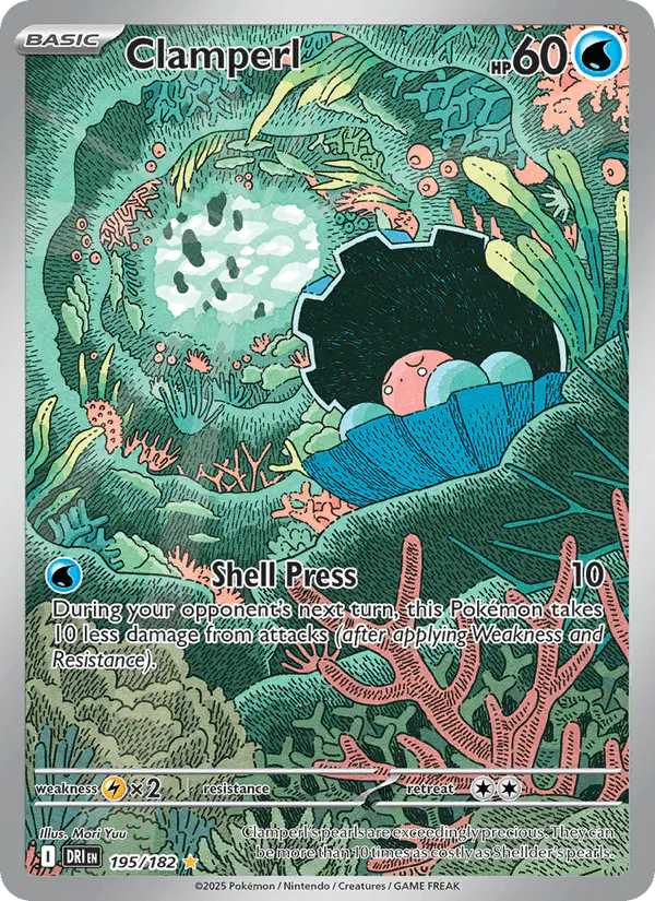 Carta Clamperl 195/182 de Destined Rivals
