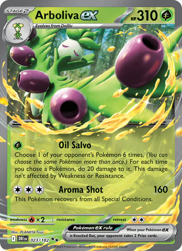 Carta Arboliva ex 023/182 de Destined Rivals