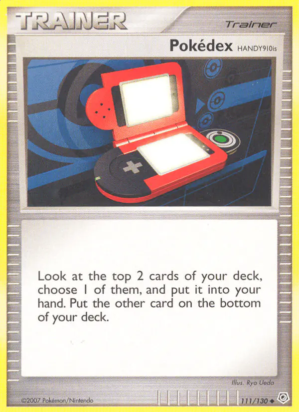 Carta Pokédex HANDY910is 111/130 de Diamond & Pearl