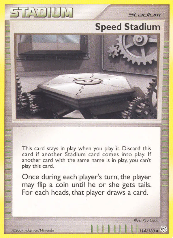 Carta Speed Stadium 114/130 de Diamond & Pearl